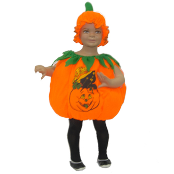 disfraz de calabaza bebé