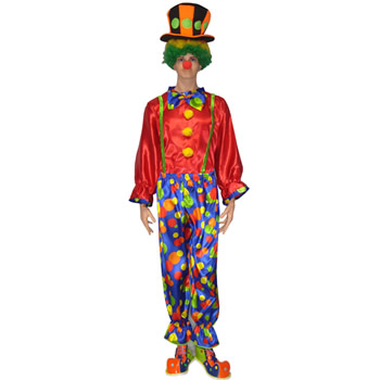 disfraz de payaso de bolas