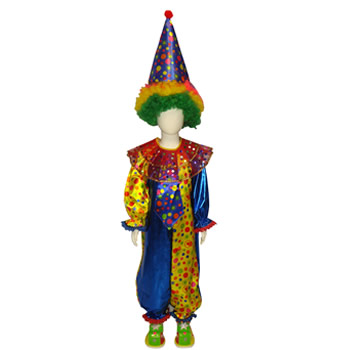 payaso de bolas metálico
